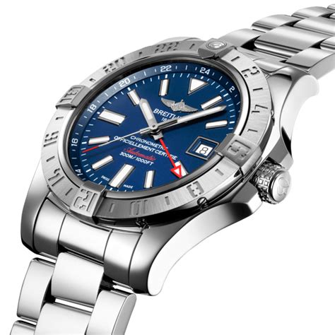 breitling avenger ii gmt replica|breitling avenger gmt review.